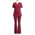 thumbnail image 1 of FLEX SCRUBS™ ladies flared scrub pants, 1 of 4