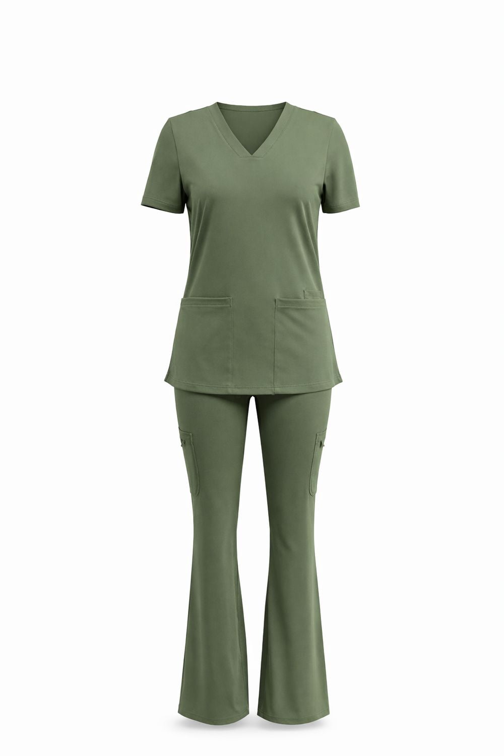 FLEX SCRUBS™ ladies flared scrub pants