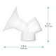 Système de manchon de sein AdvancedFit d’Evenflo Feeding : Formats XL et XXL – image 6 sur 8