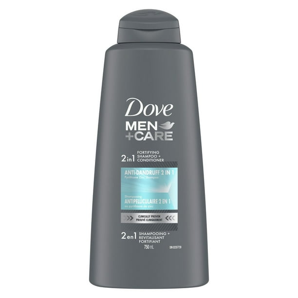 Shampooing et Revitalisant 2-en-1 Dove Men+Care Antipelliculaire 750ml Shampooing+Revitalisant