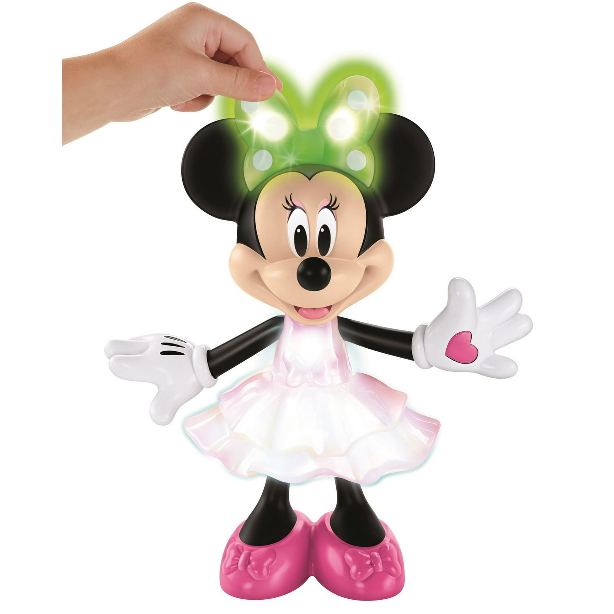 Fisher-Price Disney Minnie - Rainbow Dazzle Minnie Doll- English