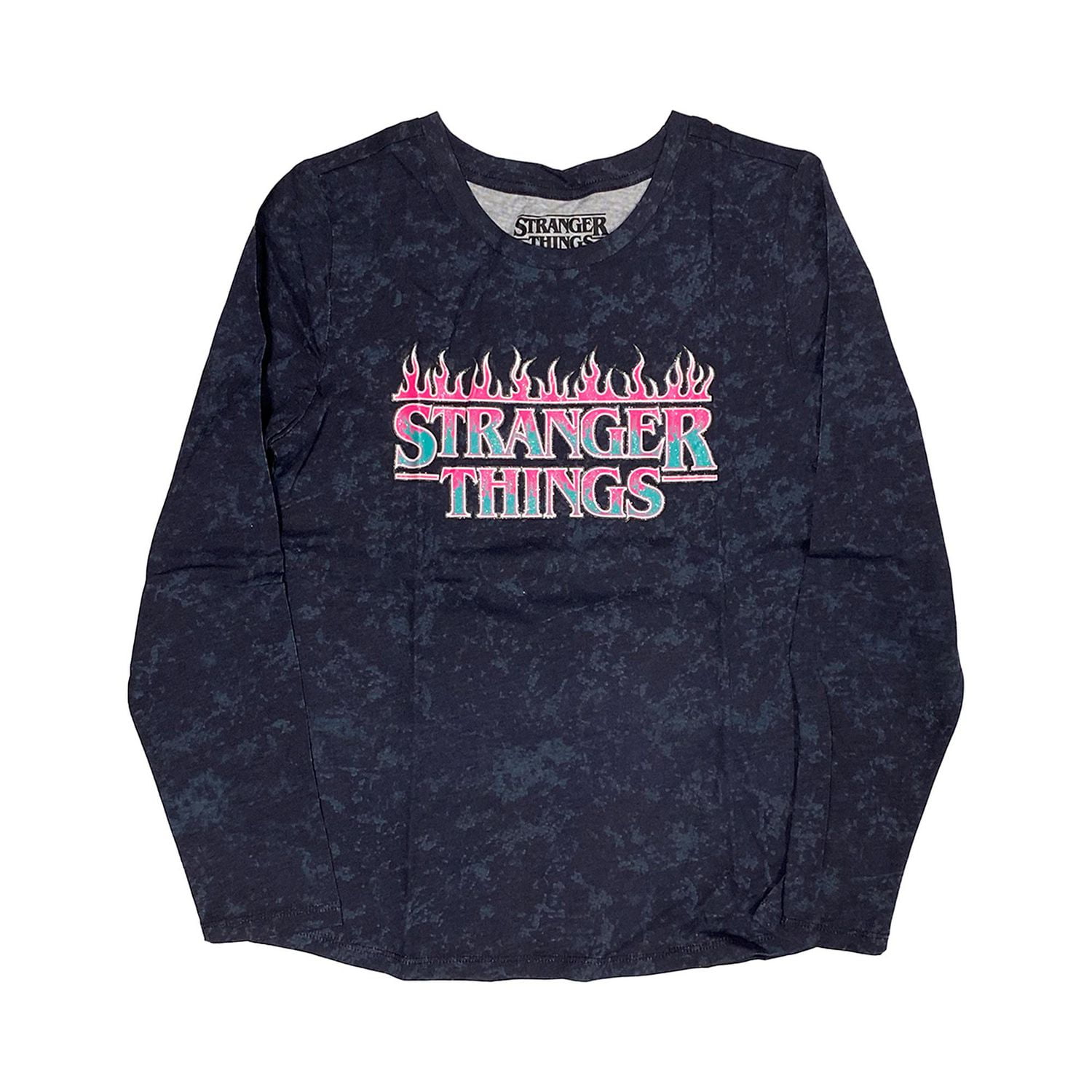 Stranger Things Flame Logo Long Sleeve T-Shirt