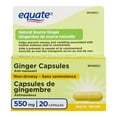 thumbnail image 1 of Equate Ginger Capsules 550 mg, 1 of 1