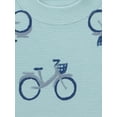 thumbnail image 2 of Carter's Child of Mine IB 2PK Romper - Blue Bikes, 2 of 3