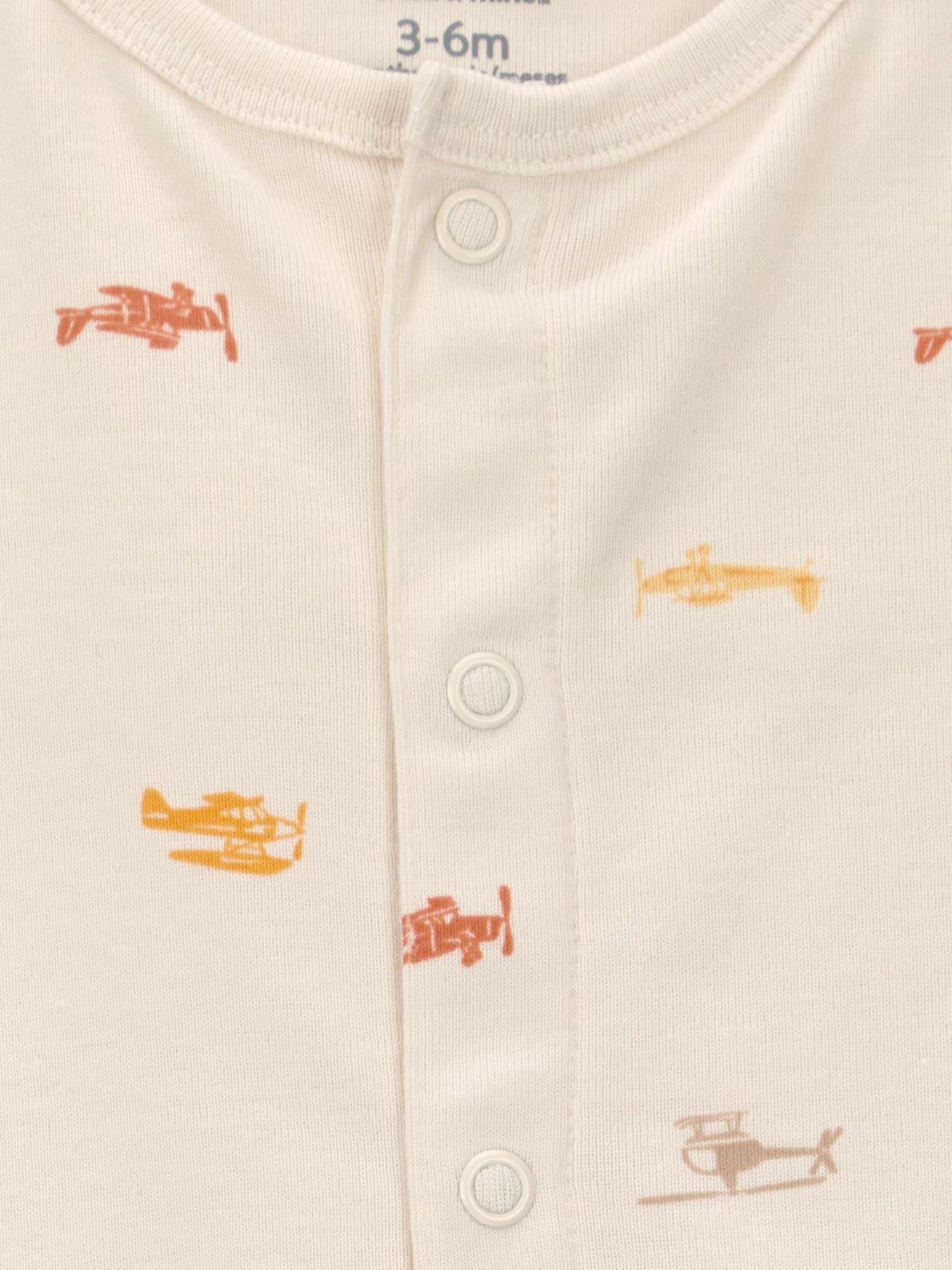 Carter's Child of Mine IB 2PK Romper - Yellow Airplane