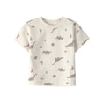thumbnail image 2 of Carter's Child of Mine IB 2PC Shortall Set - Khaki Dino, 2 of 5