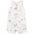 thumbnail image 1 of Carter's Child of Mine IB Romper - Blue Beach, 1 of 3