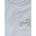 thumbnail image 3 of Carter's Child of Mine IB 2PC Short Set - Blue Stripe, 3 of 3