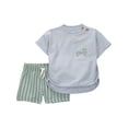 thumbnail image 1 of Carter's Child of Mine IB 2PC Short Set - Blue Stripe, 1 of 3