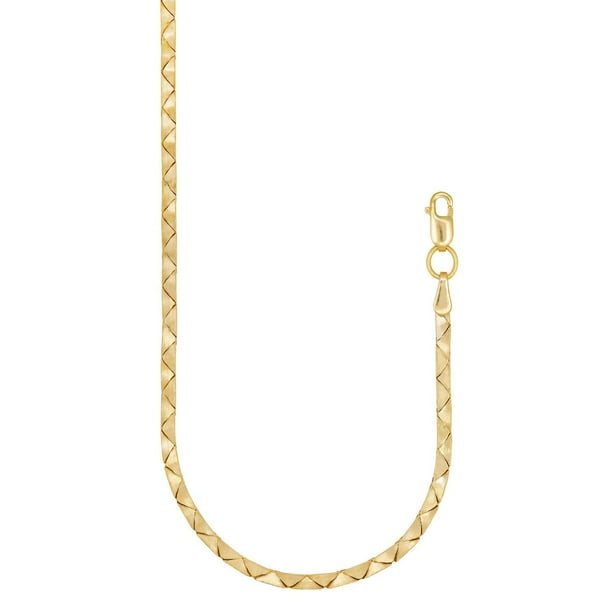 Quintessential 14KT Gold Filled Trak Chain Necklace 22 "