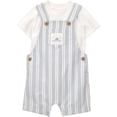 thumbnail image 1 of Carter's Child of Mine IB 2PC Shortall Set - Blue Stripe, 1 of 5