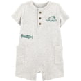 thumbnail image 1 of Carter's Child of Mine Infant Boy Romper, 1 of 3