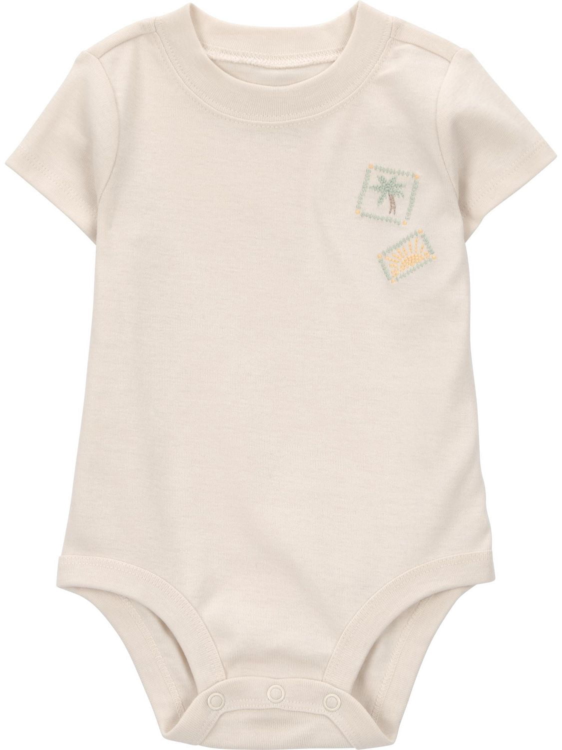 Carter's Child of Mine IB 3PC Short Set - Green Stripe