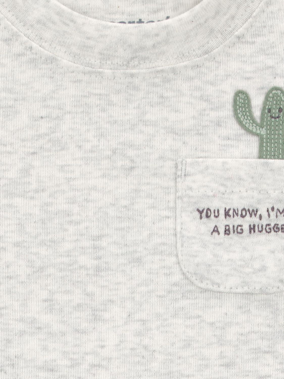 Carter's Child of Mine Gar Ensemble short 3 pièces - Cactus gris