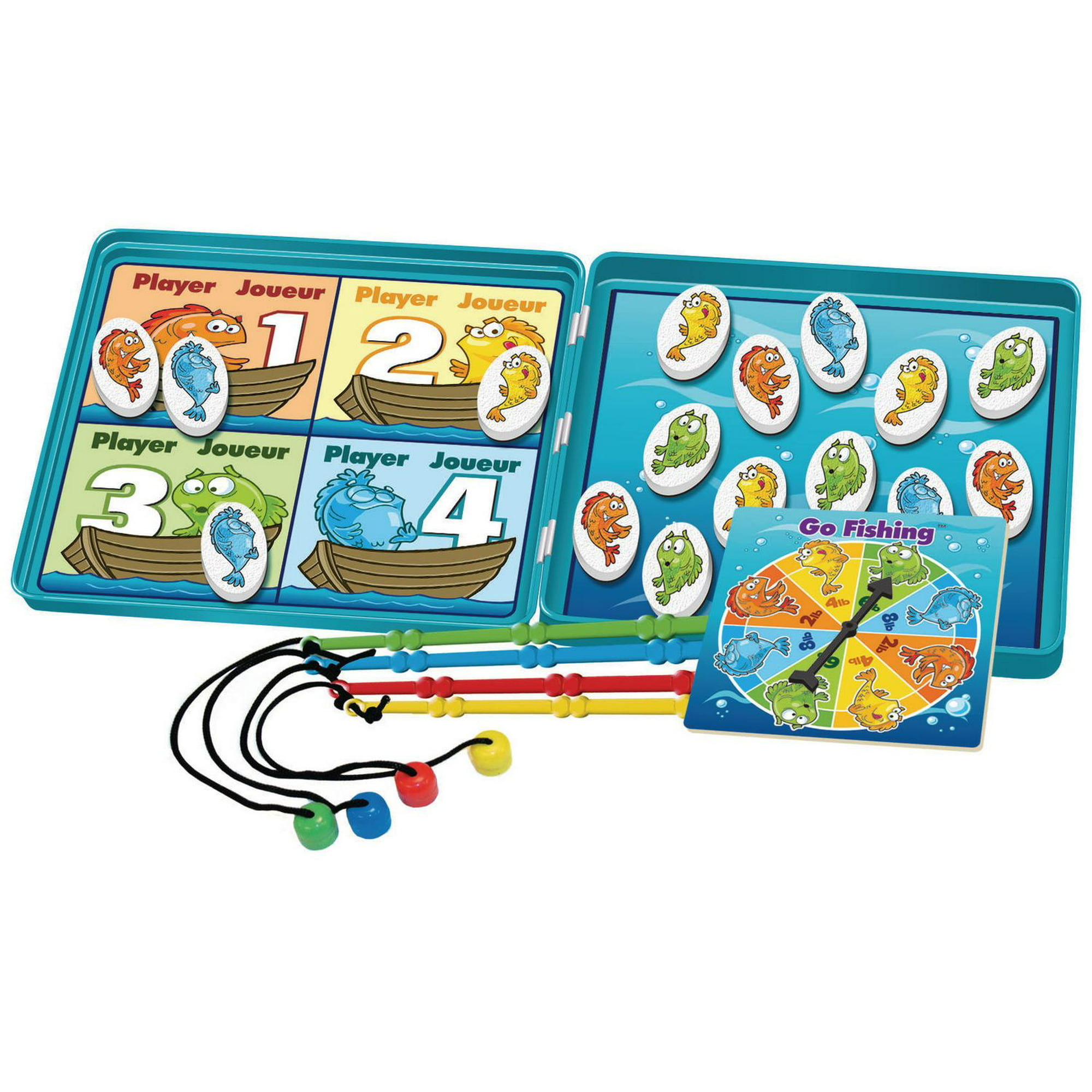 Magnetic and Hook Fishing Games for Kids Fish Games, Rotating Go Fishing  Game Kids, Board Games Fishing Toy Set (Green), Board Games -  Canada