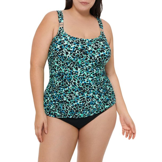 Krista Plus D Cup Tankini Swim Top Walmartca 9394