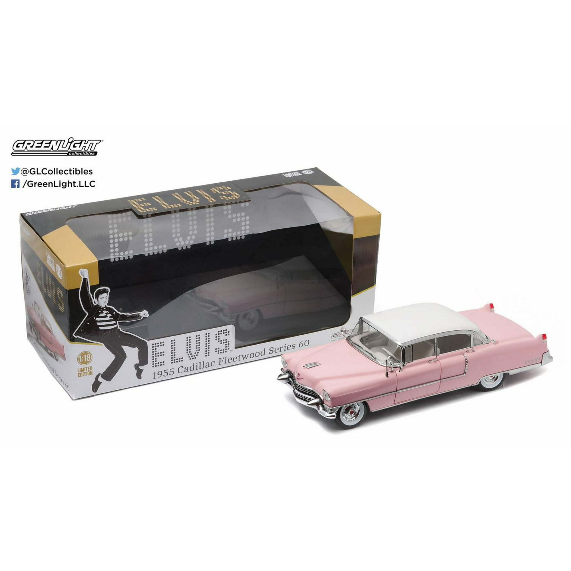 1:18 Elvis Presley (1935-77) - 1955 Cadillac Fleetwood Series 60 