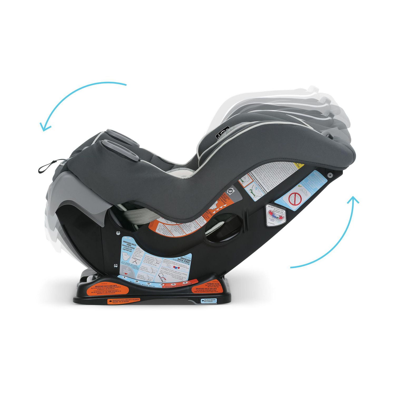 Graco Extend2Fit Convertible Car Seat, Child Weight 4-65 lbs