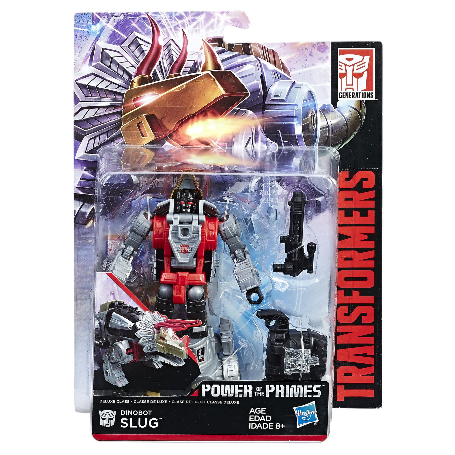 transformers generations power of the primes deluxe class dinobot