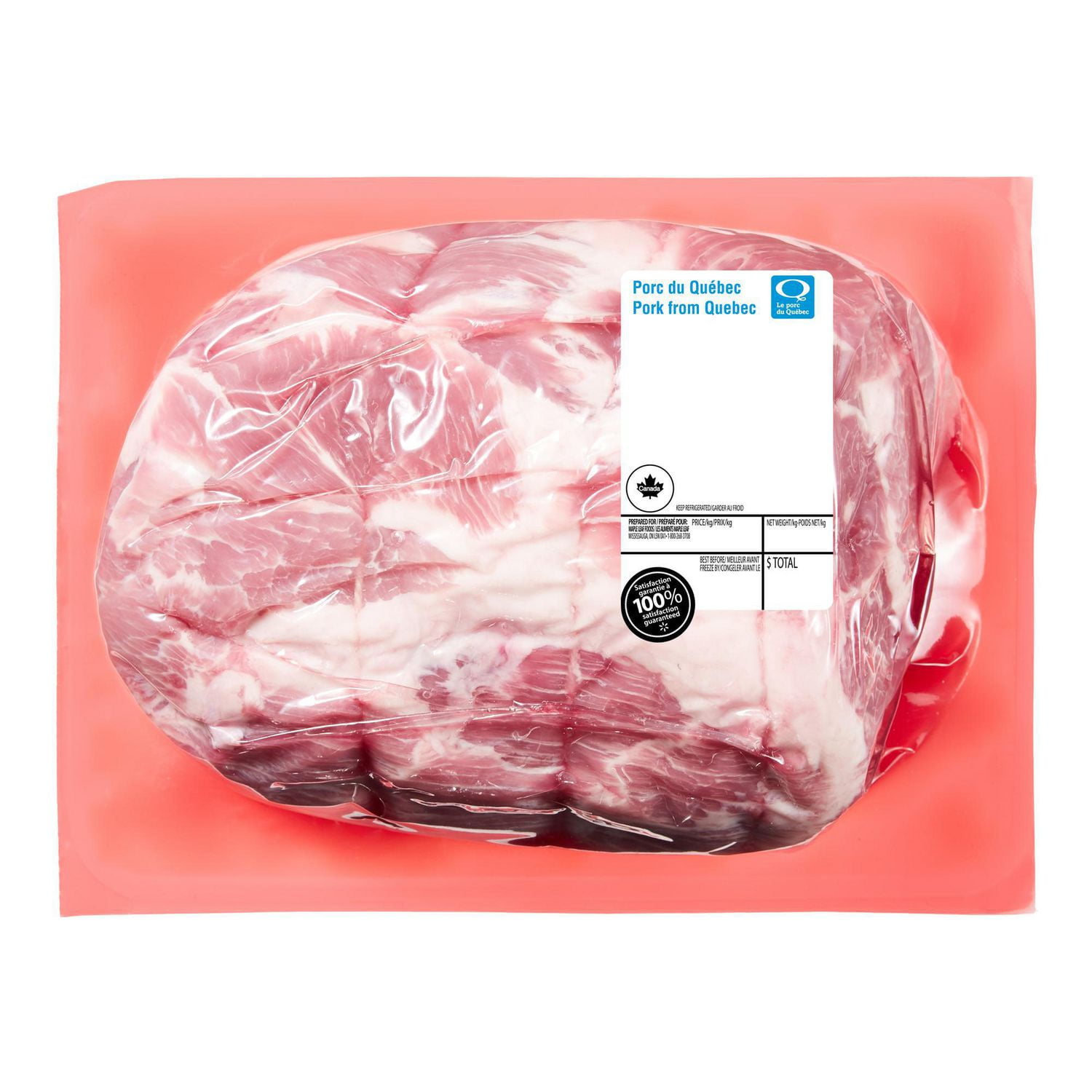 Pork Shoulder Blade Roast Boneless, 1 roast, 0.41 - 1.01 KG