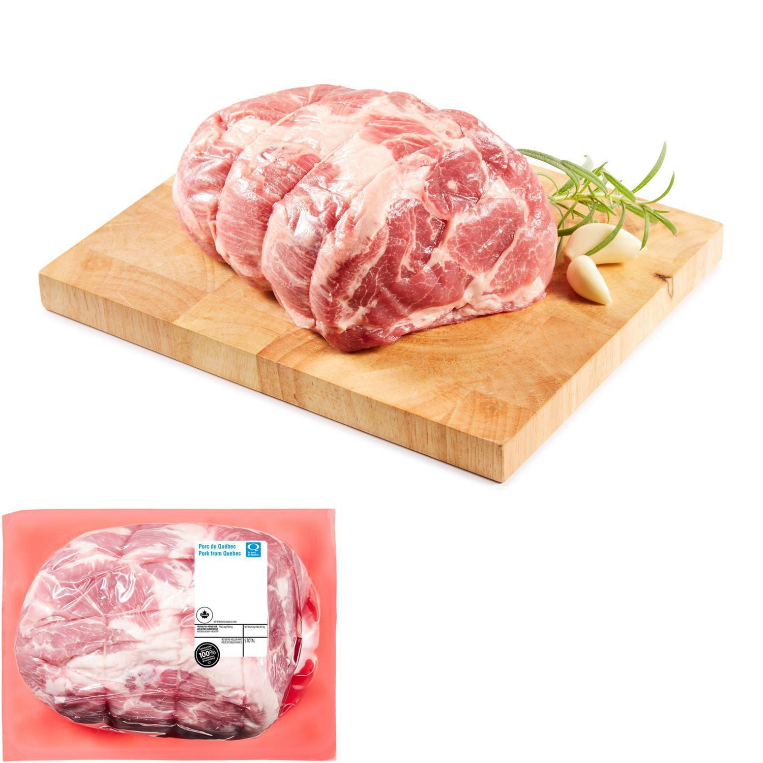 Pork Shoulder Blade Roast Boneless, 1 roast, 0.41 - 1.01 KG