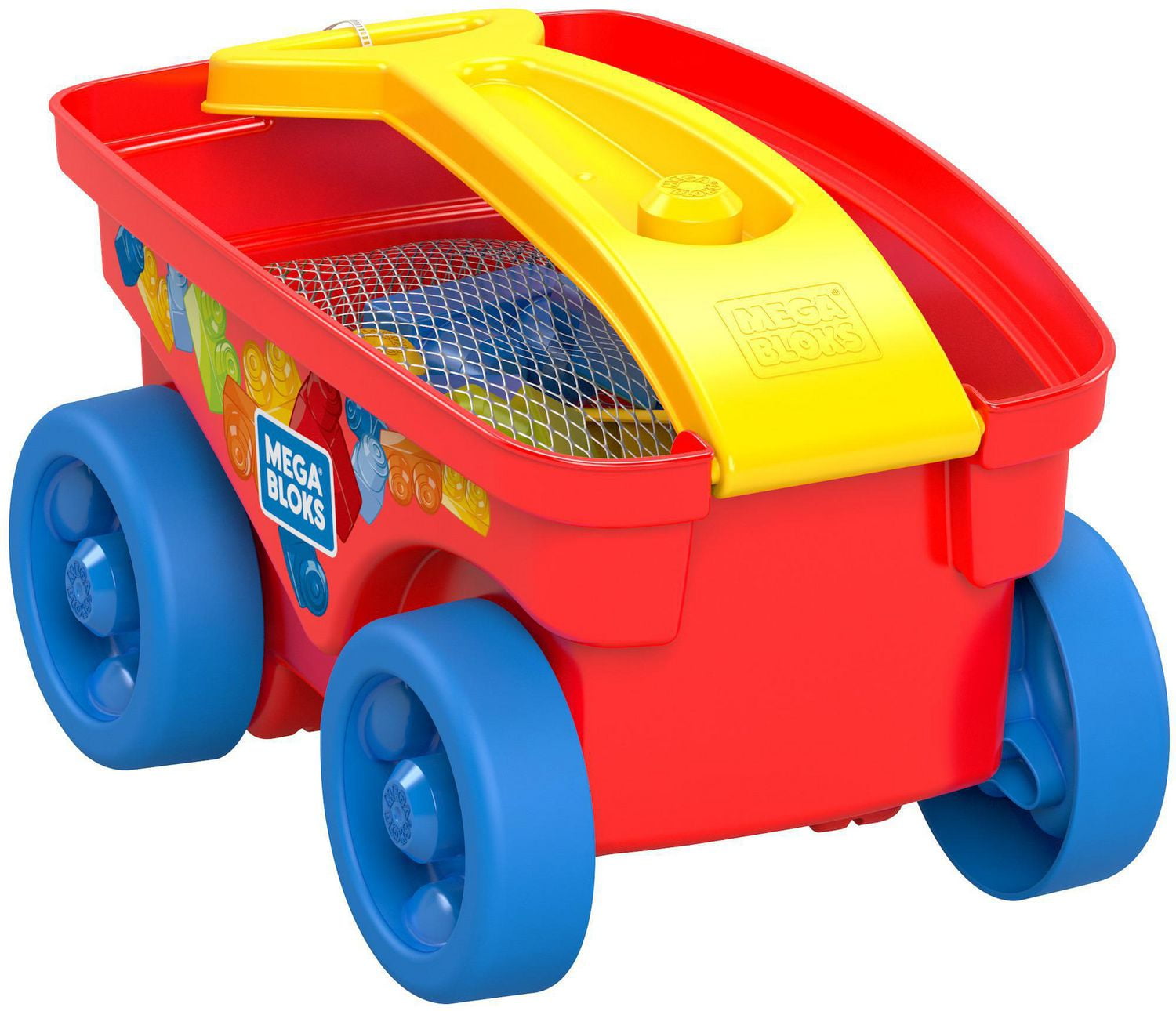 Mega bloks cheap pull along wagon