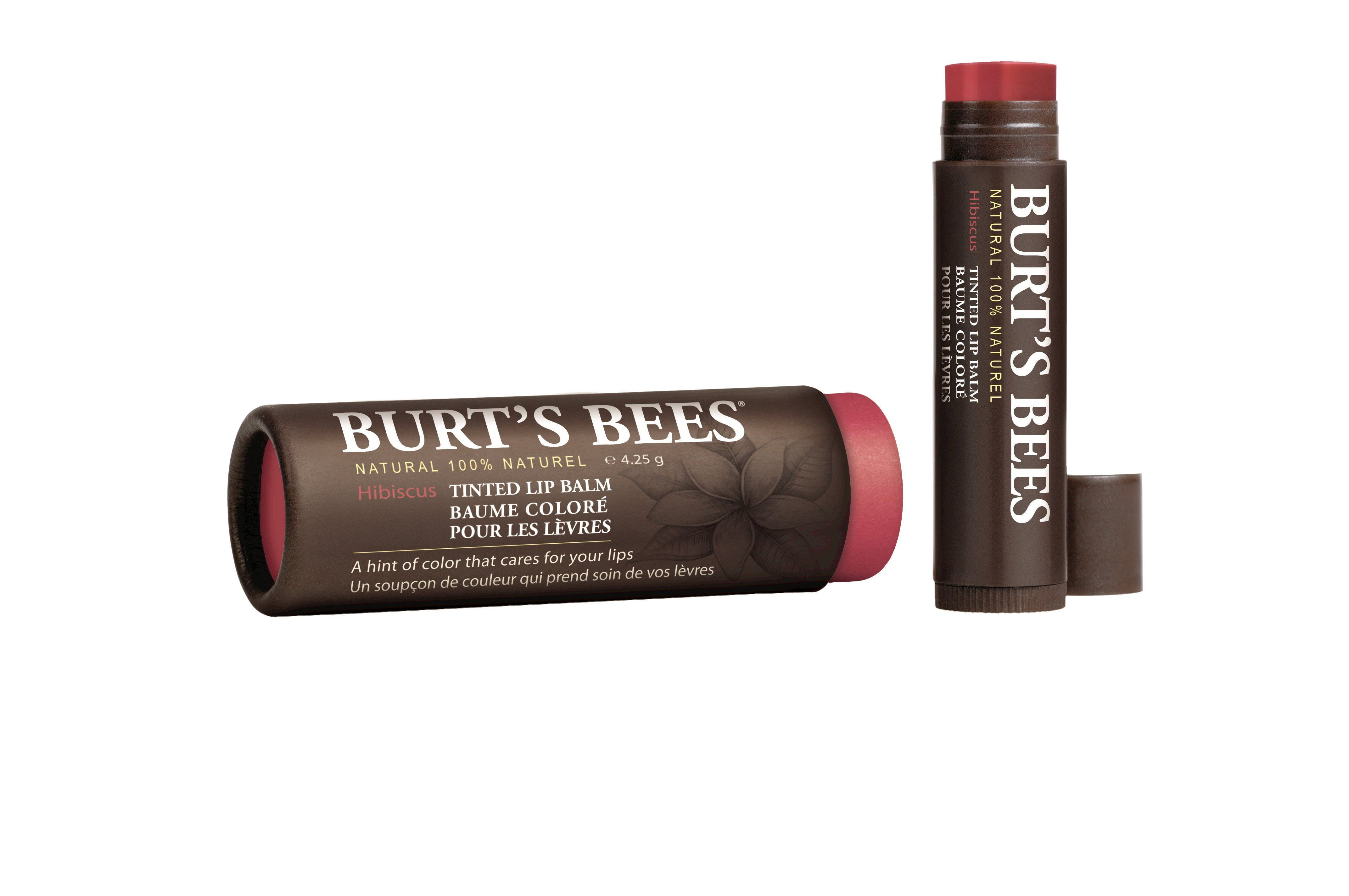 Burt's Bees Tinted Lip Balm Hibiscus Walmart Canada