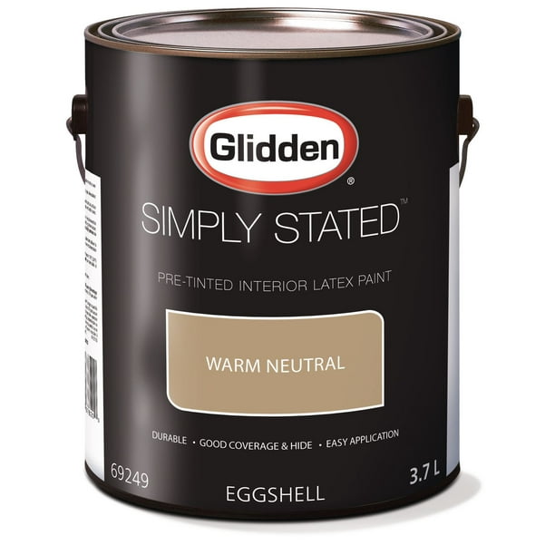 Glidden(MD) TOUT SIMPLEMENT(MC) Peinture d’intérieur préteintée Ton neutre chaud – 3,7 l