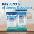 thumbnail image 3 of Clorox® On-The-Go Disinfecting Wipes, Fresh Meadow, 15 wipes, 3 of 3