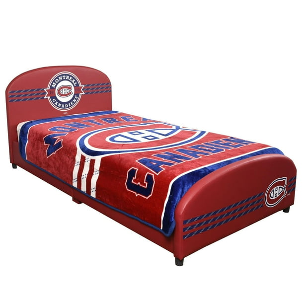 NHL Montreal Canadiens Upholstered Twin Bed Walmart.ca