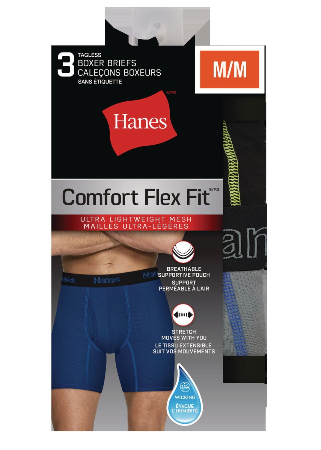 Hanes Comfort Flex Fit Boxer Brief P3