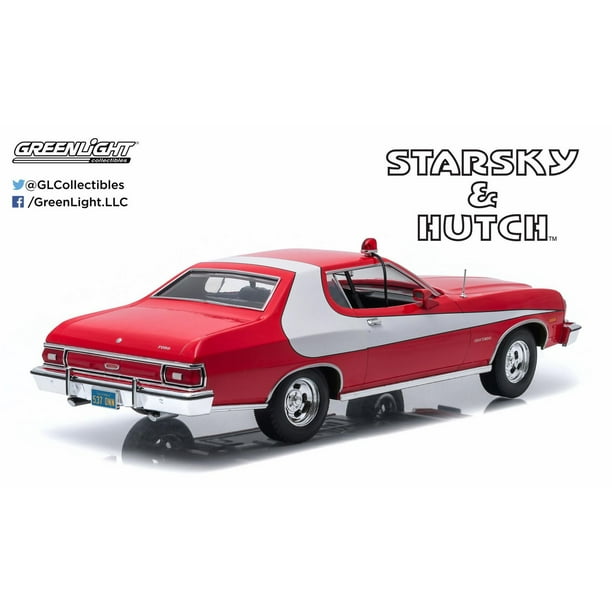 GreenLight 1:18 Artisan Collection - Starsky and Hutch (1975-79 TV Series)  - 1976 Ford Gran Torino Die-Cast Vehicle (19017) 