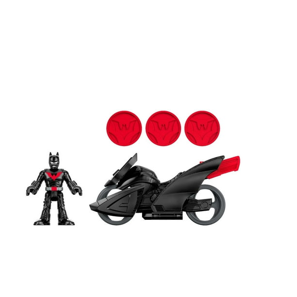 Fisher-Price Imaginext DC Super Friends Figurine et Véhicule Batman, la Relève et Moto