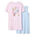 thumbnail image 2 of Lot de 2 chemises de nuit George pour filles, 2 of 2