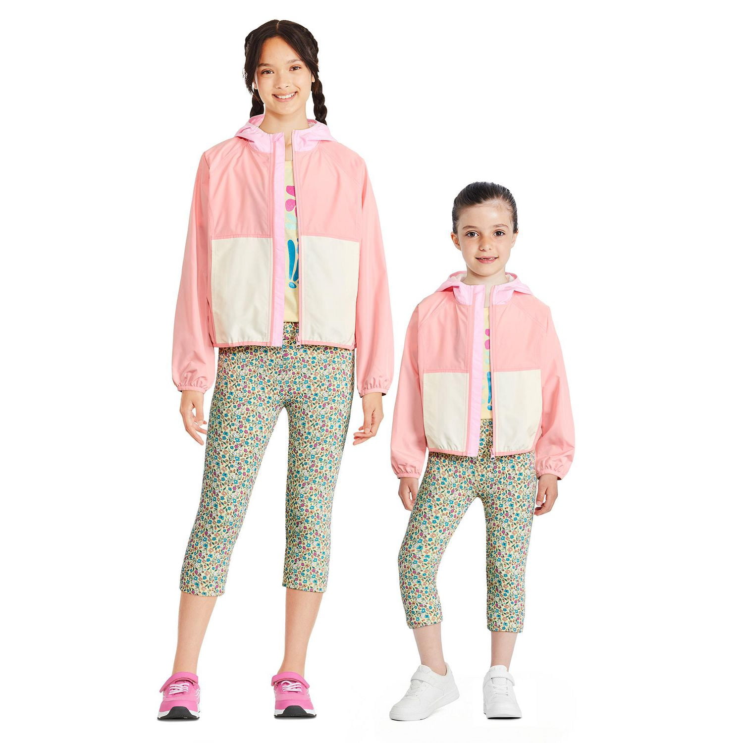 George Girls' Hooded Windbreaker