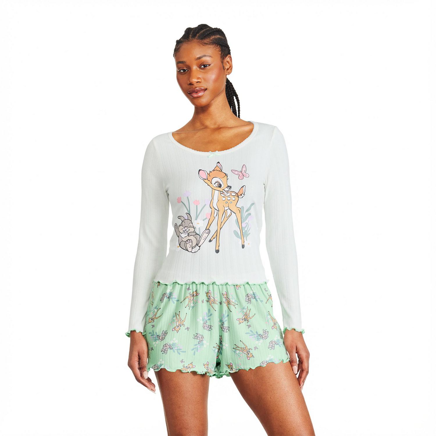 Pyjama 2 pièces Bambi Disney pour femmes