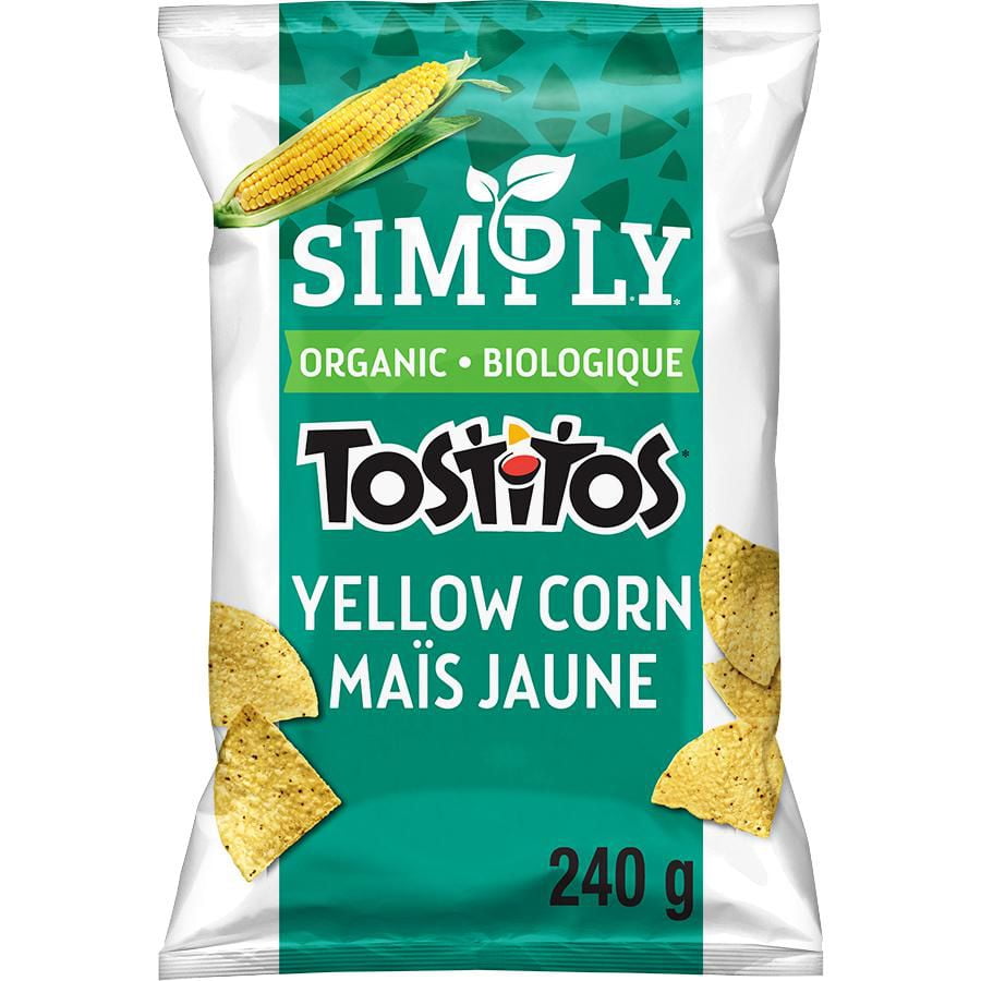 Simply Tostitos GlutenFree Organic Yellow Corn Tortilla Chips Walmart Canada