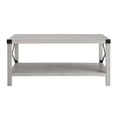 thumbnail image 4 of Table basse moderne style campagnard - Gris pierre, 4 of 5