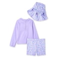 thumbnail image 2 of George Toddler Girls' Three Piece Rashguard Set, 2 of 2