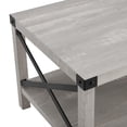 thumbnail image 5 of Table basse moderne style campagnard - Gris pierre, 5 of 5
