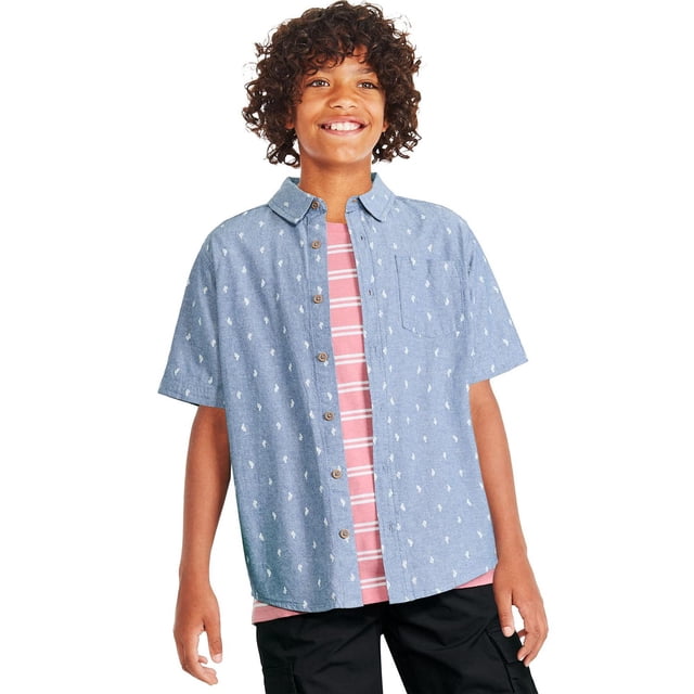 Ensemble 2 pièces avec chemise tissée George pour garçons