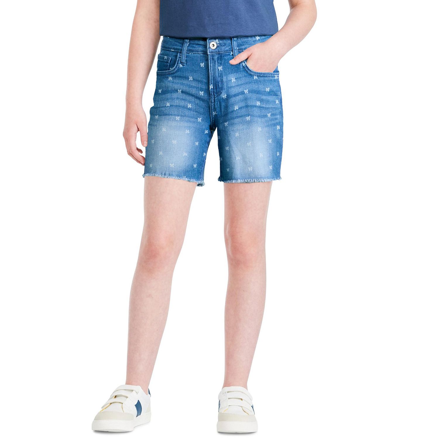George Girls' Printed High Rise Bermuda Short