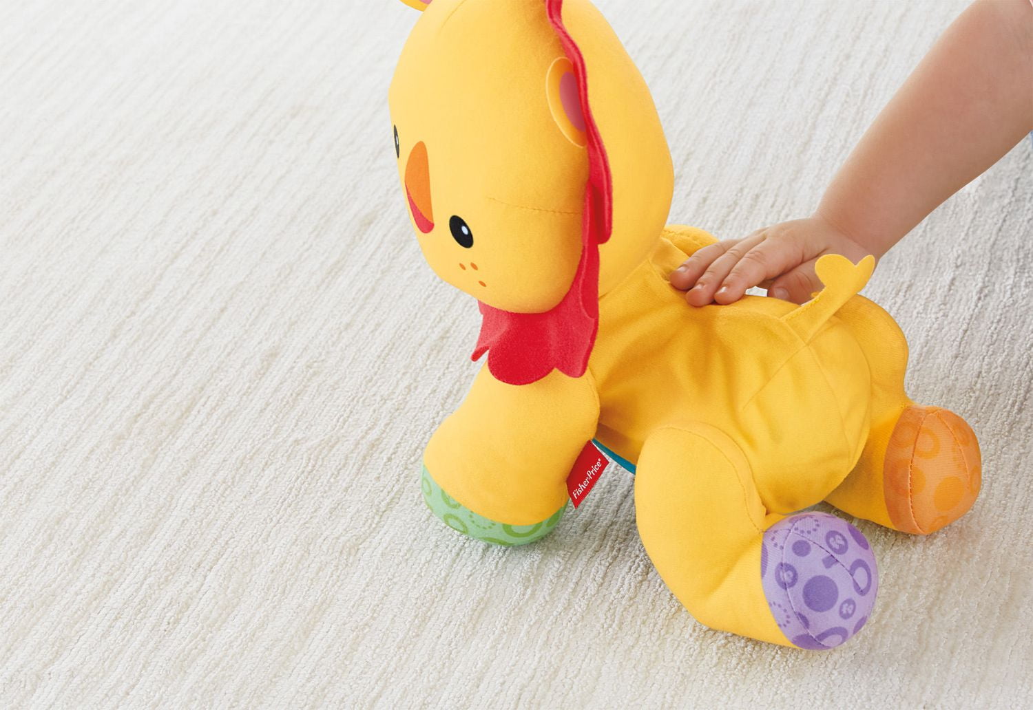 Fisher price touch store and crawl lion