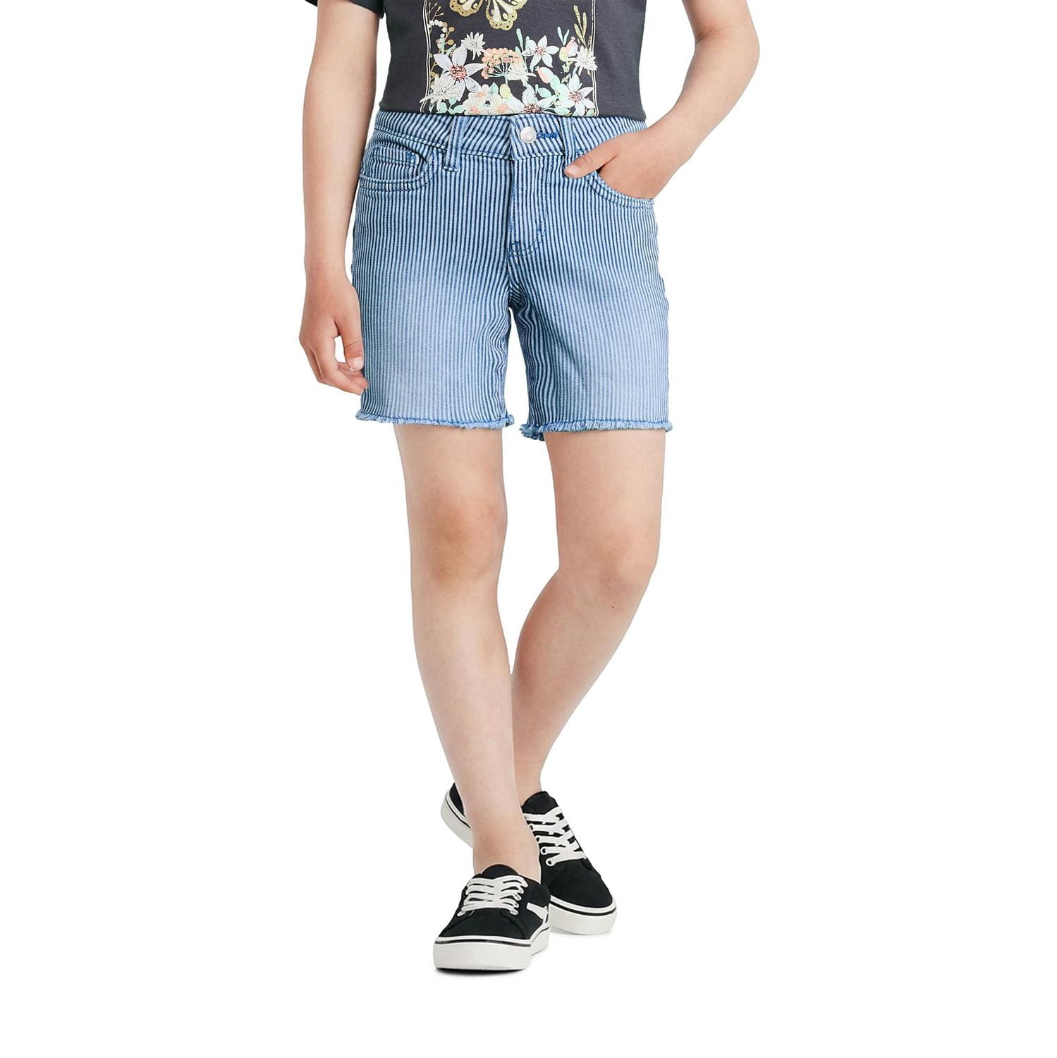Bermuda imprimé taille haute George pour filles