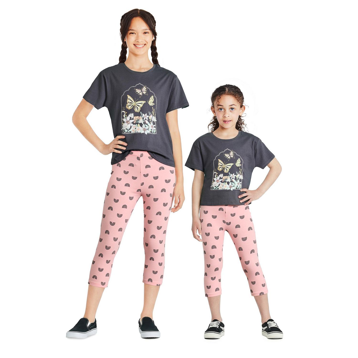 Legging capri imprimé George pour filles