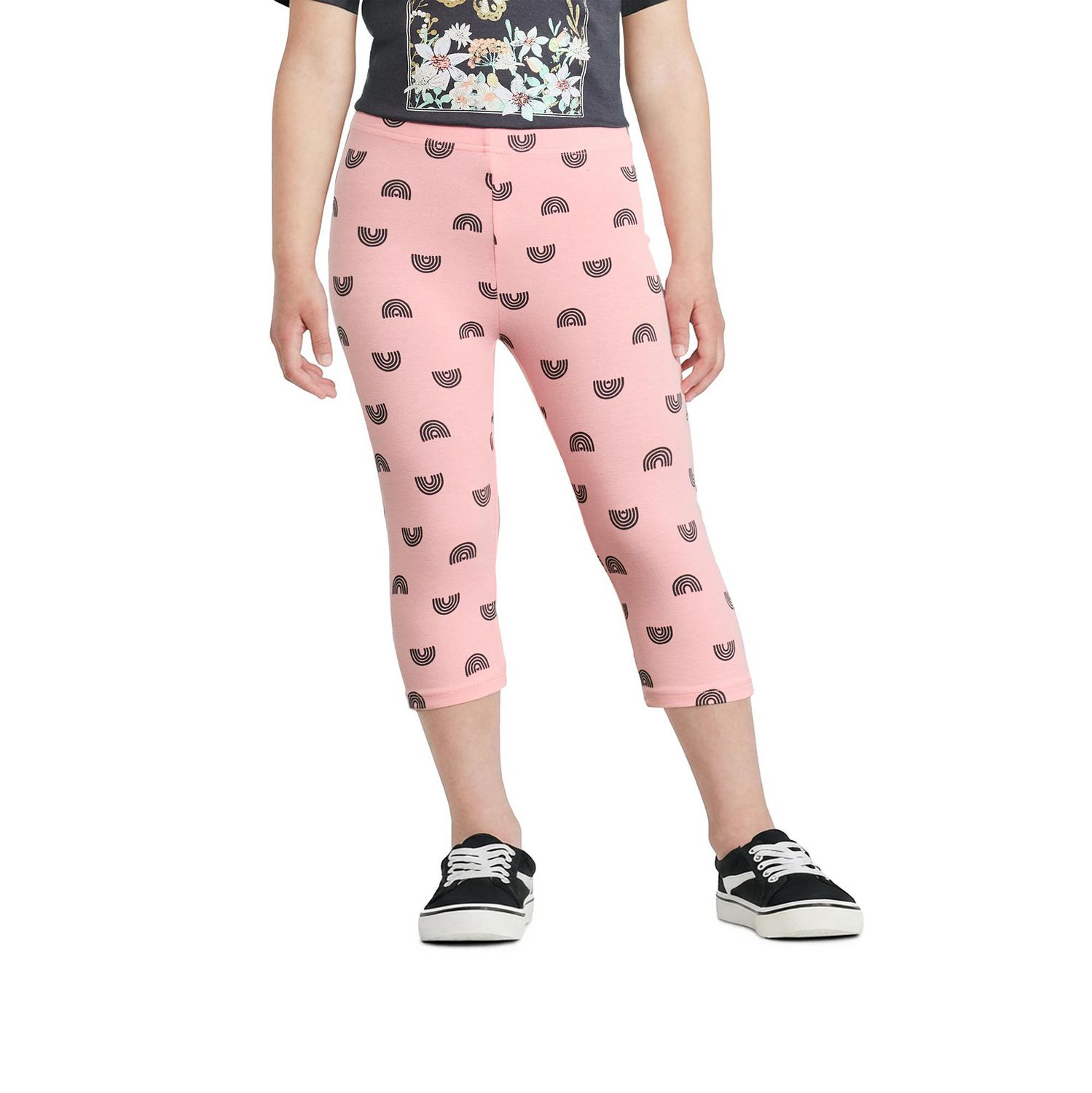 Legging capri imprimé George pour filles