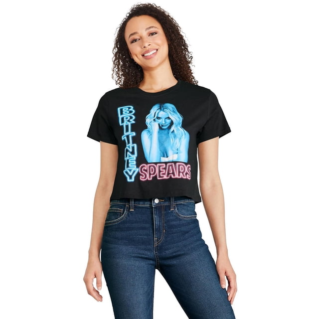 T-shirt coupe bébé Britney Spears pour femmes