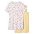 thumbnail image 2 of George Girls' Nightshirt 2-Pack, 2 of 2