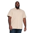 thumbnail image 1 of George Big Men's Knit Button-Up Shirt, 1 of 6