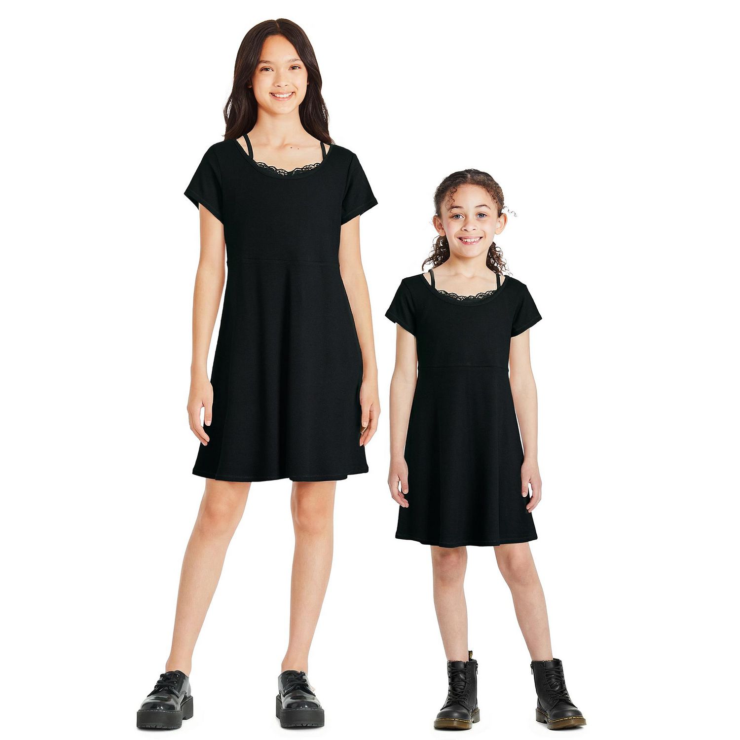 Robe trompe-l'œil George pour filles
